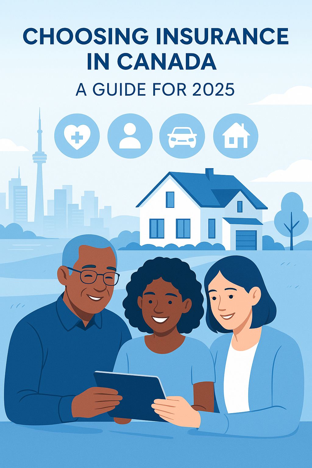 "Choosing insurance in Canada in 2025 – visual guide for selecting the best insurance policies"